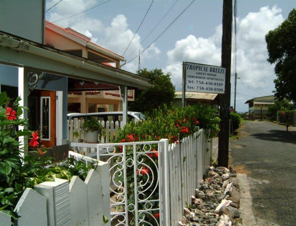 Tropical Breeze Vacation Home And Apartments Gros Islet Exterior photo